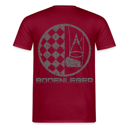 Unisex T-Shirt "Bodenleger" Ziegelrot Männer T-Shirt {{ color }}