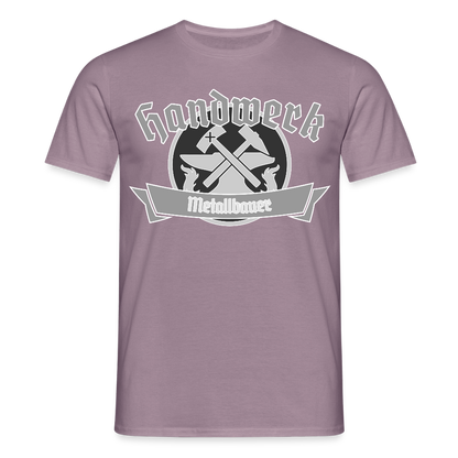 Unisex T-Shirt "Metallbauer" Lilagrau Männer T-Shirt {{ color }}