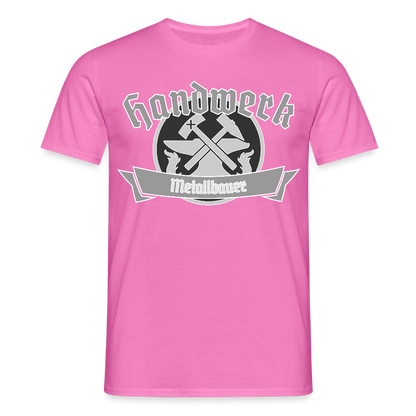 Unisex T-Shirt "Metallbauer" Pink Männer T-Shirt {{ color }}