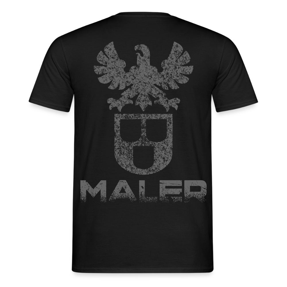 Unisex T-Shirt "Maler" Schwarz Männer T-Shirt {{ color }}