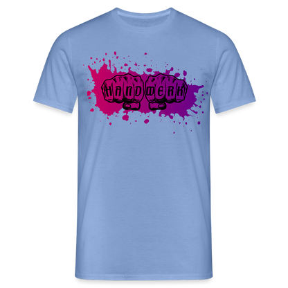 Unisex T-Shirt "Splash-Violett" carolina blue Männer T-Shirt {{ color }}
