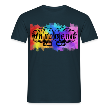 Unisex T-Shirt "Splash-Handwerk" Navy Männer T-Shirt {{ color }}