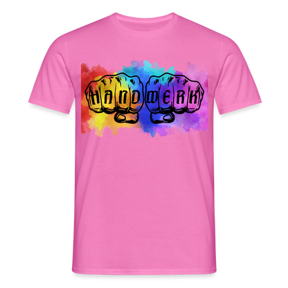 Unisex T-Shirt "Splash-Handwerk" Pink Männer T-Shirt {{ color }}