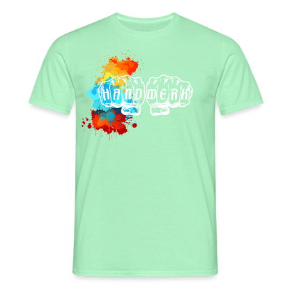 Unisex T-Shirt "Splash" Mintgrün Männer T-Shirt {{ color }}