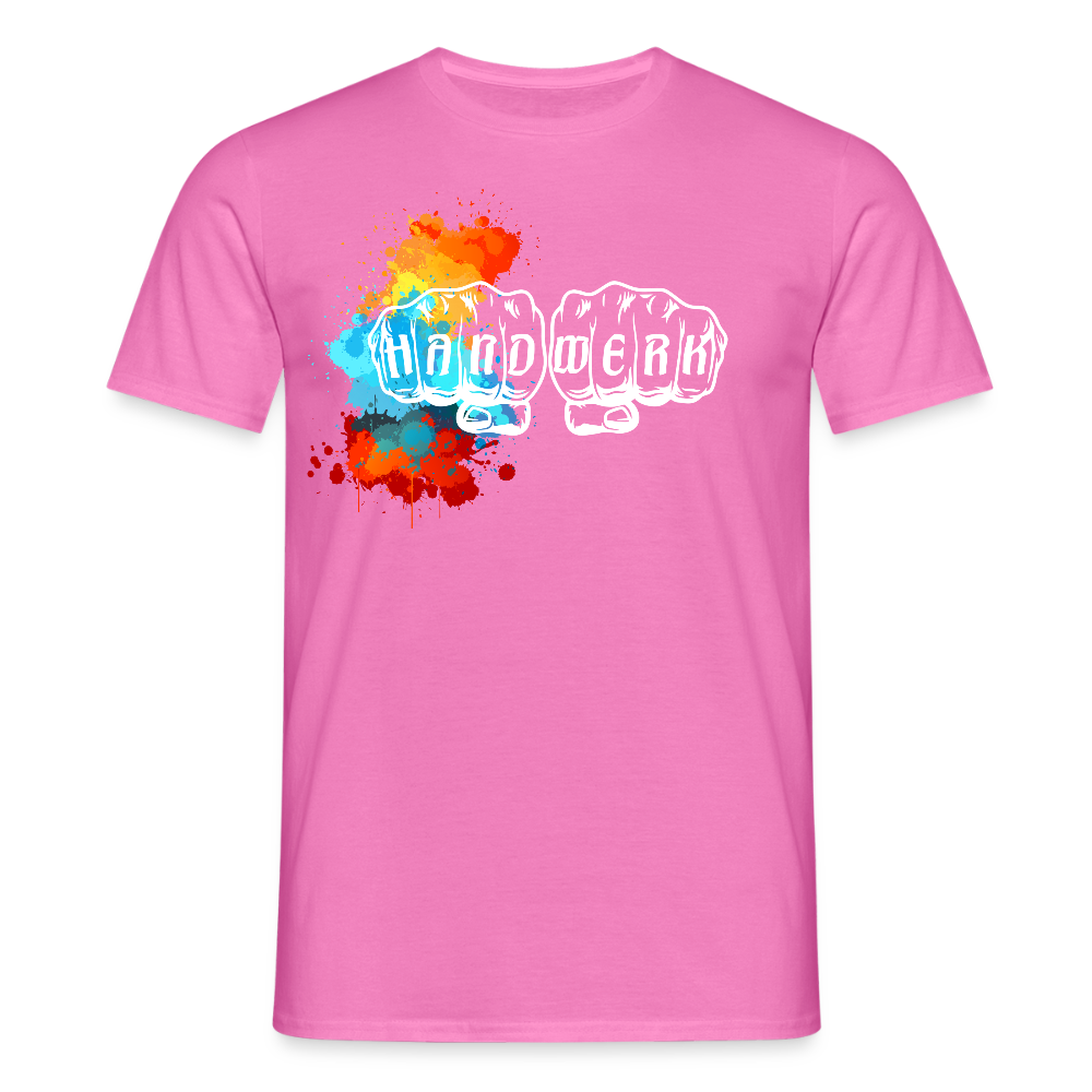 Unisex T-Shirt "Splash" Pink Männer T-Shirt {{ color }}