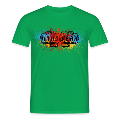 Unisex T-Shirt "Splash-Color" Kelly Green Männer T-Shirt {{ color }}