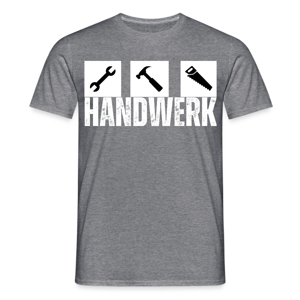 Unisex T-Shirt "Werkzeug" Graphit meliert Männer T-Shirt {{ color }}