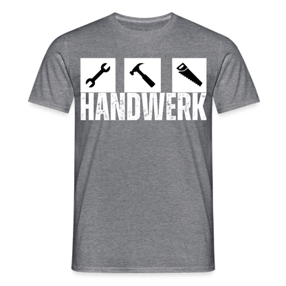 Unisex T-Shirt "Werkzeug" Graphit meliert Männer T-Shirt {{ color }}