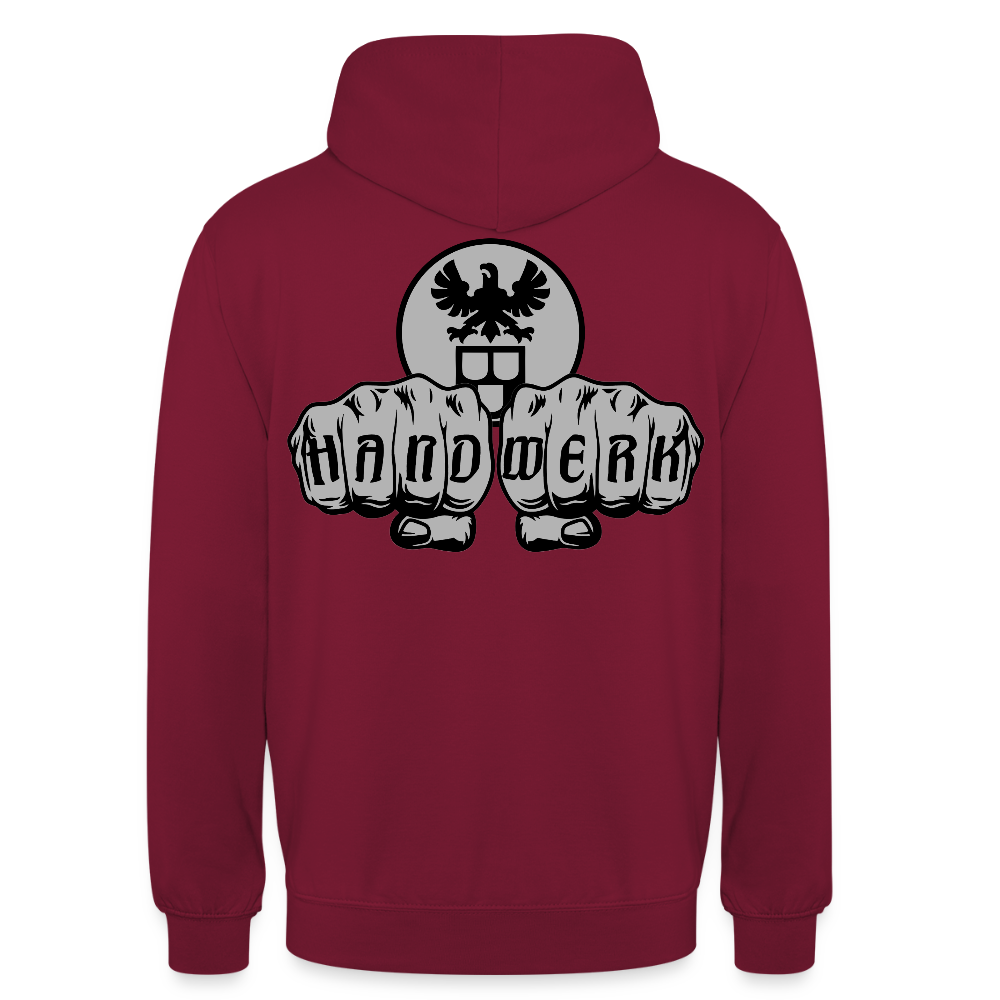 Unisex Hoodie "Maler" beidseitig bedruckt Unisex Hoodie {{ color }}