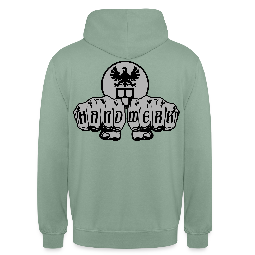 Unisex Hoodie "Maler" beidseitig bedruckt Unisex Hoodie {{ color }}