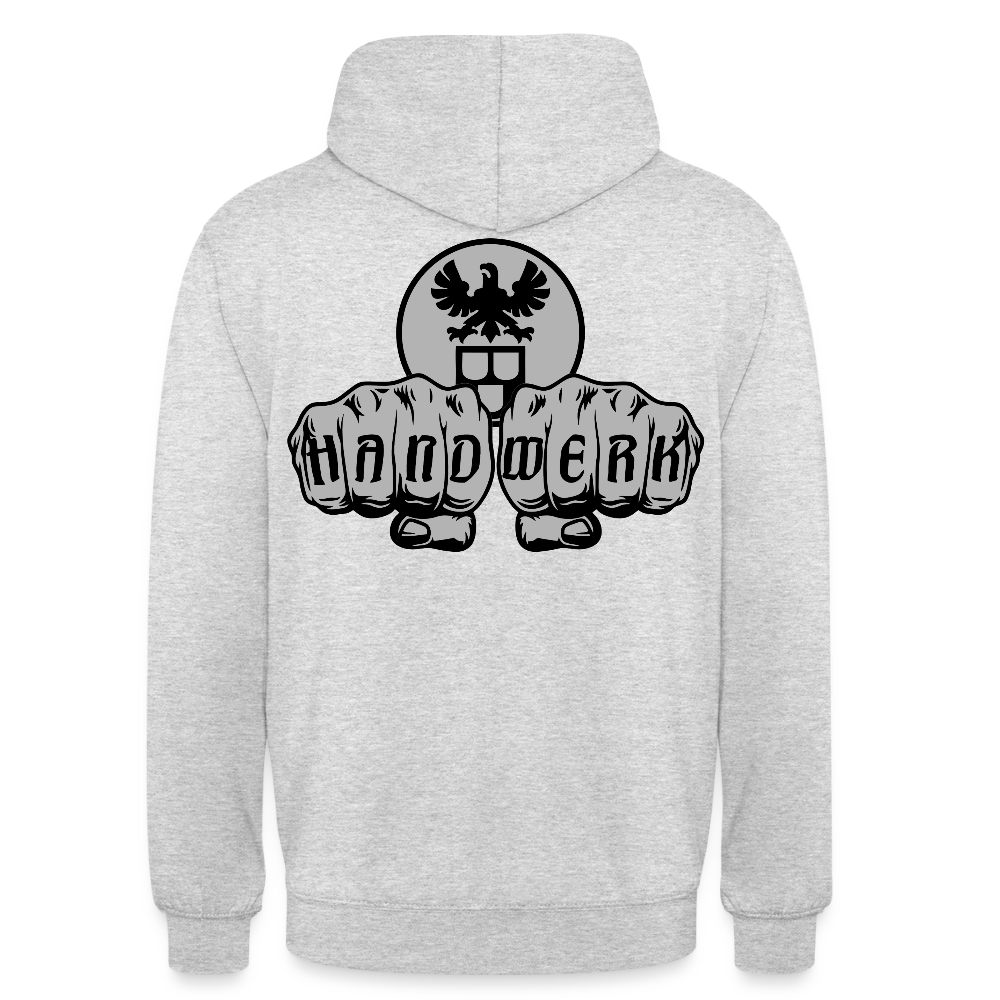 Unisex Hoodie "Maler" beidseitig bedruckt Unisex Hoodie {{ color }}