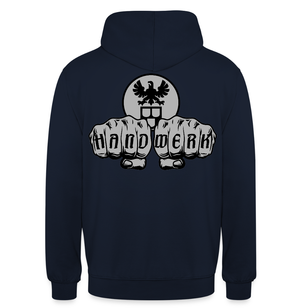 Unisex Hoodie "Maler" beidseitig bedruckt Unisex Hoodie {{ color }}