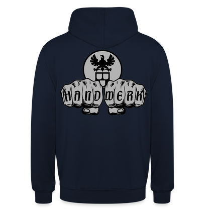 Unisex Hoodie "Maler" beidseitig bedruckt Unisex Hoodie {{ color }}