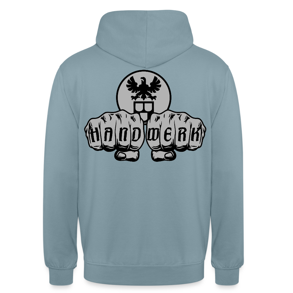 Unisex Hoodie "Maler" beidseitig bedruckt Unisex Hoodie {{ color }}