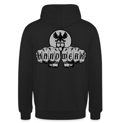 Unisex Hoodie "Maler" beidseitig bedruckt Unisex Hoodie {{ color }}