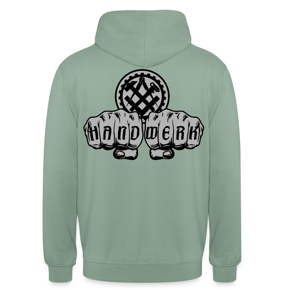 Unisex Hoodie "Mechaniker" beidseitig bedruckt Unisex Hoodie {{ color }}