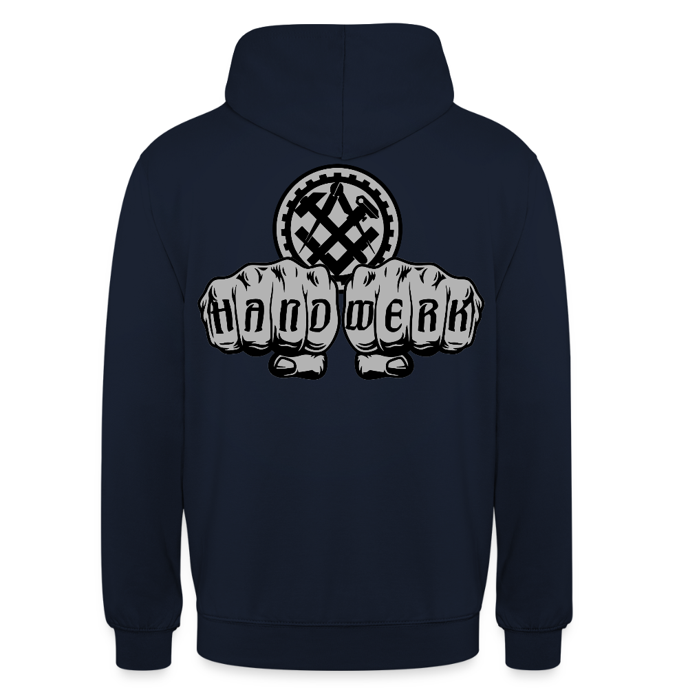 Unisex Hoodie "Mechaniker" beidseitig bedruckt Unisex Hoodie {{ color }}