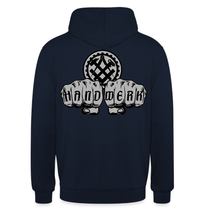 Unisex Hoodie "Mechaniker" beidseitig bedruckt Unisex Hoodie {{ color }}