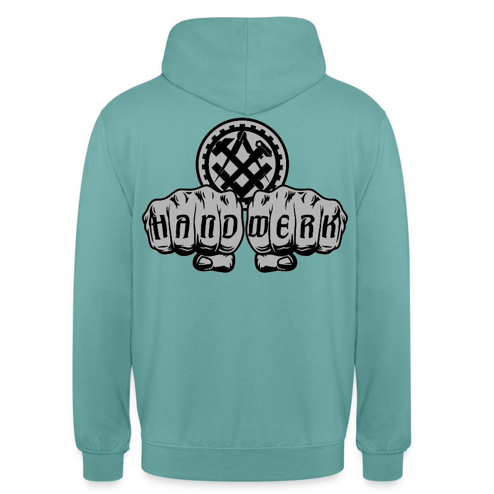 Unisex Hoodie "Mechaniker" beidseitig bedruckt Unisex Hoodie {{ color }}