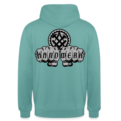 Unisex Hoodie "Mechaniker" beidseitig bedruckt Unisex Hoodie {{ color }}