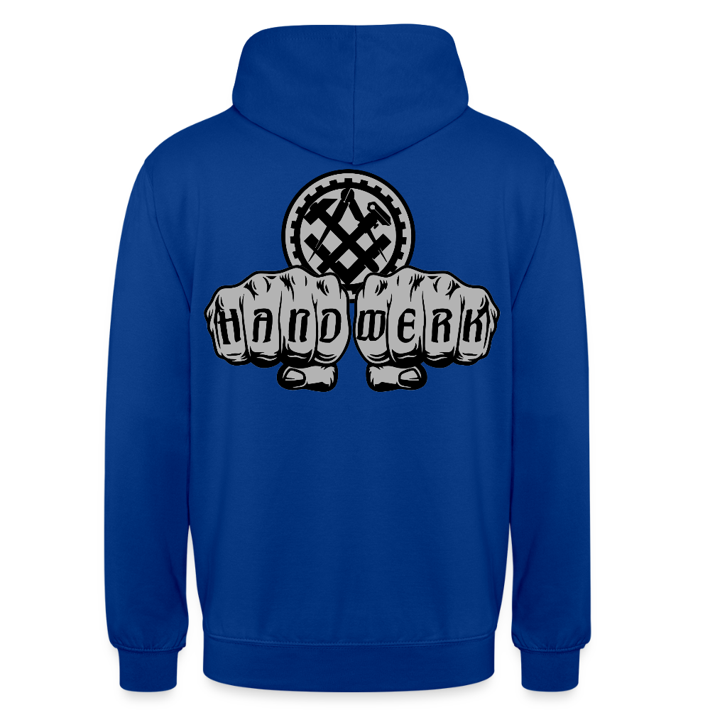 Unisex Hoodie "Mechaniker" beidseitig bedruckt Unisex Hoodie {{ color }}