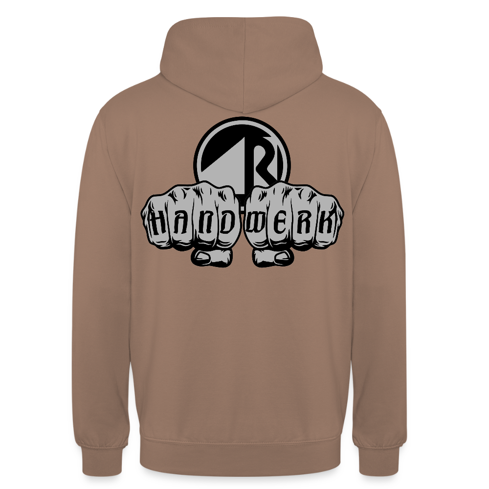 Unisex Hoodie "Raumausstatter" beidseitig bedruckt Unisex Hoodie {{ color }}