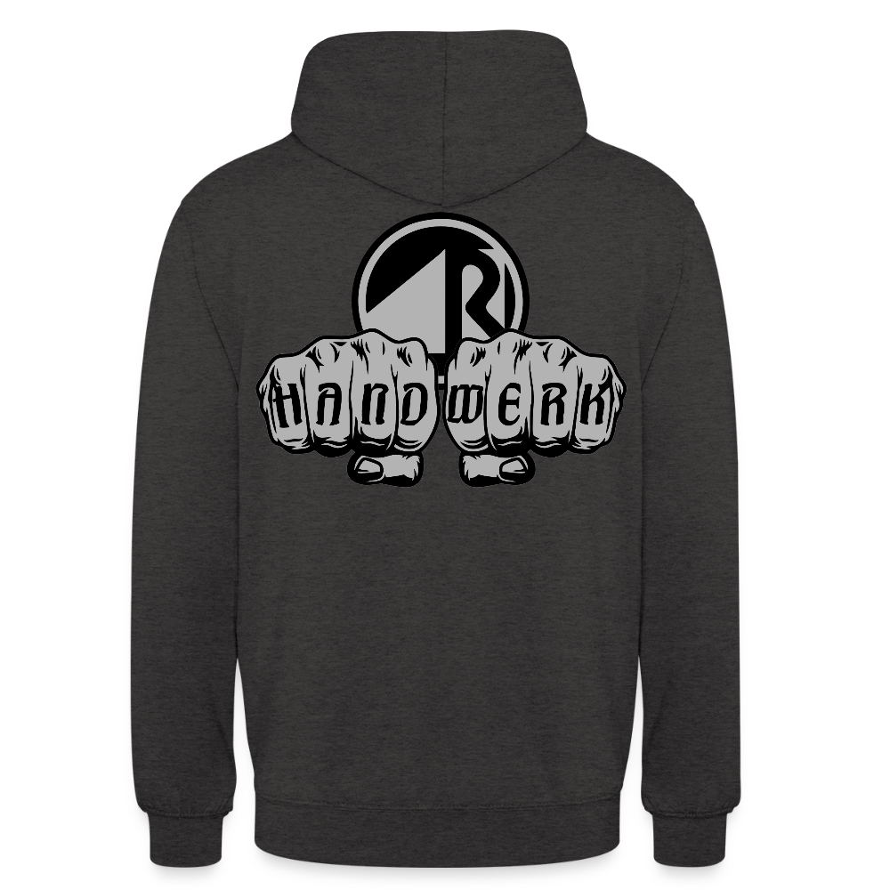 Unisex Hoodie "Raumausstatter" beidseitig bedruckt Unisex Hoodie {{ color }}