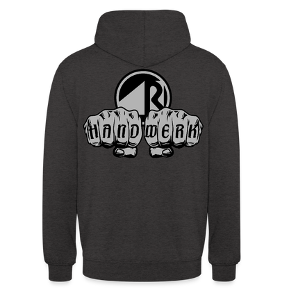 Unisex Hoodie "Raumausstatter" beidseitig bedruckt Unisex Hoodie {{ color }}