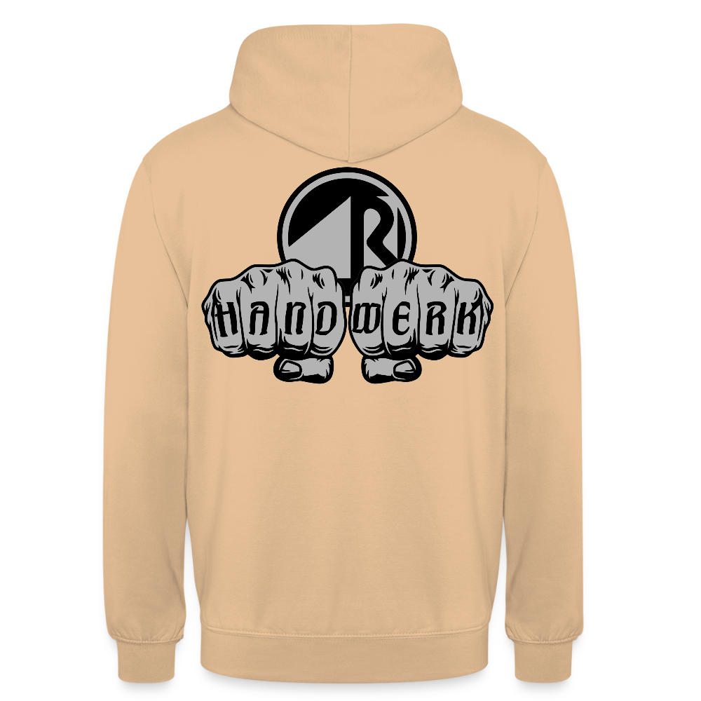 Unisex Hoodie "Raumausstatter" beidseitig bedruckt Unisex Hoodie {{ color }}
