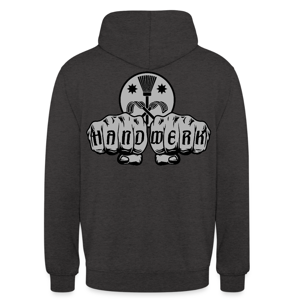 Unisex Hoodie "Schornsteinfeger" beidseitig bedruckt Unisex Hoodie {{ color }}