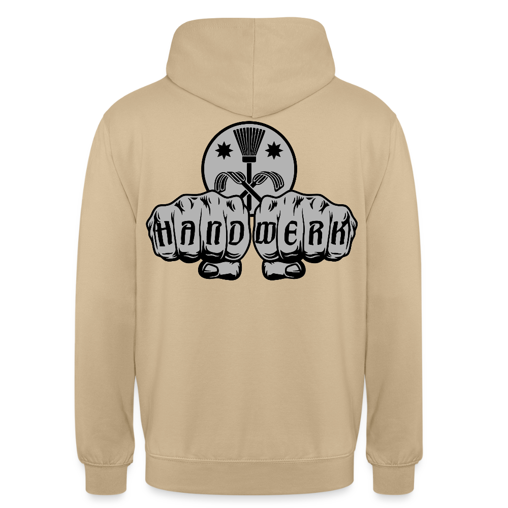 Unisex Hoodie "Schornsteinfeger" beidseitig bedruckt Unisex Hoodie {{ color }}