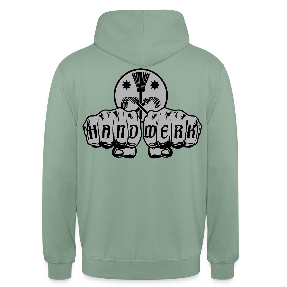 Unisex Hoodie "Schornsteinfeger" beidseitig bedruckt Unisex Hoodie {{ color }}
