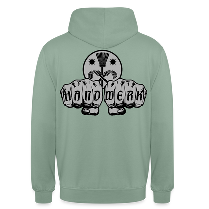 Unisex Hoodie "Schornsteinfeger" beidseitig bedruckt Unisex Hoodie {{ color }}