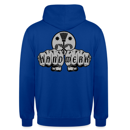 Unisex Hoodie "Schornsteinfeger" beidseitig bedruckt Unisex Hoodie {{ color }}