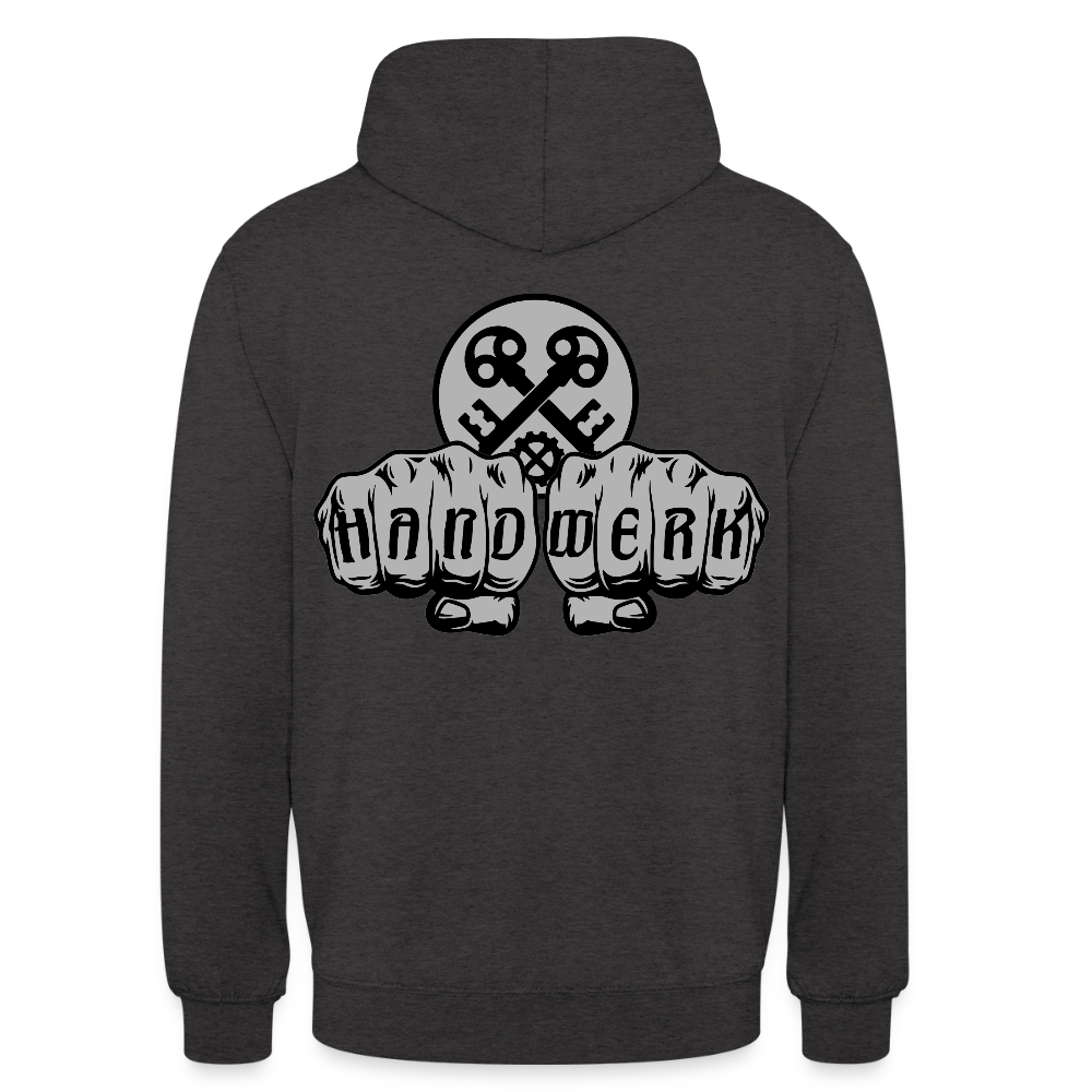 Unisex Hoodie "Schlosser" beidseitig bedruckt Unisex Hoodie {{ color }}