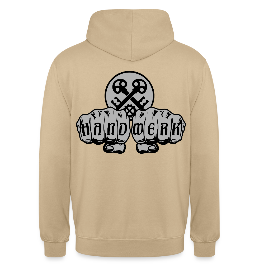 Unisex Hoodie "Schlosser" beidseitig bedruckt Unisex Hoodie {{ color }}