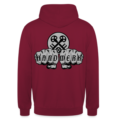 Unisex Hoodie "Schlosser" beidseitig bedruckt Unisex Hoodie {{ color }}