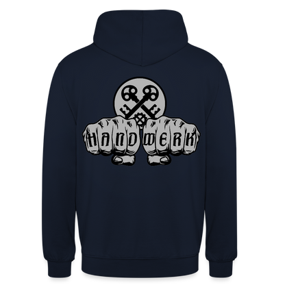 Unisex Hoodie "Schlosser" beidseitig bedruckt Unisex Hoodie {{ color }}