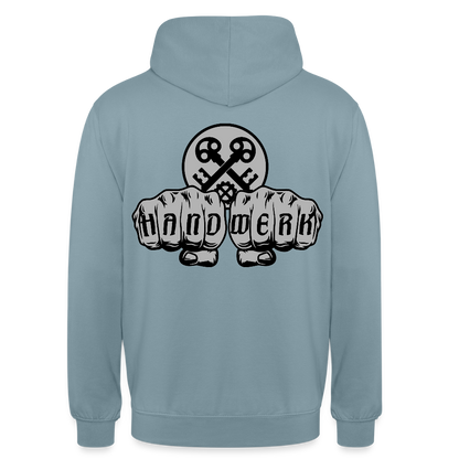 Unisex Hoodie "Schlosser" beidseitig bedruckt Unisex Hoodie {{ color }}