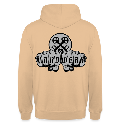 Unisex Hoodie "Schlosser" beidseitig bedruckt Unisex Hoodie {{ color }}