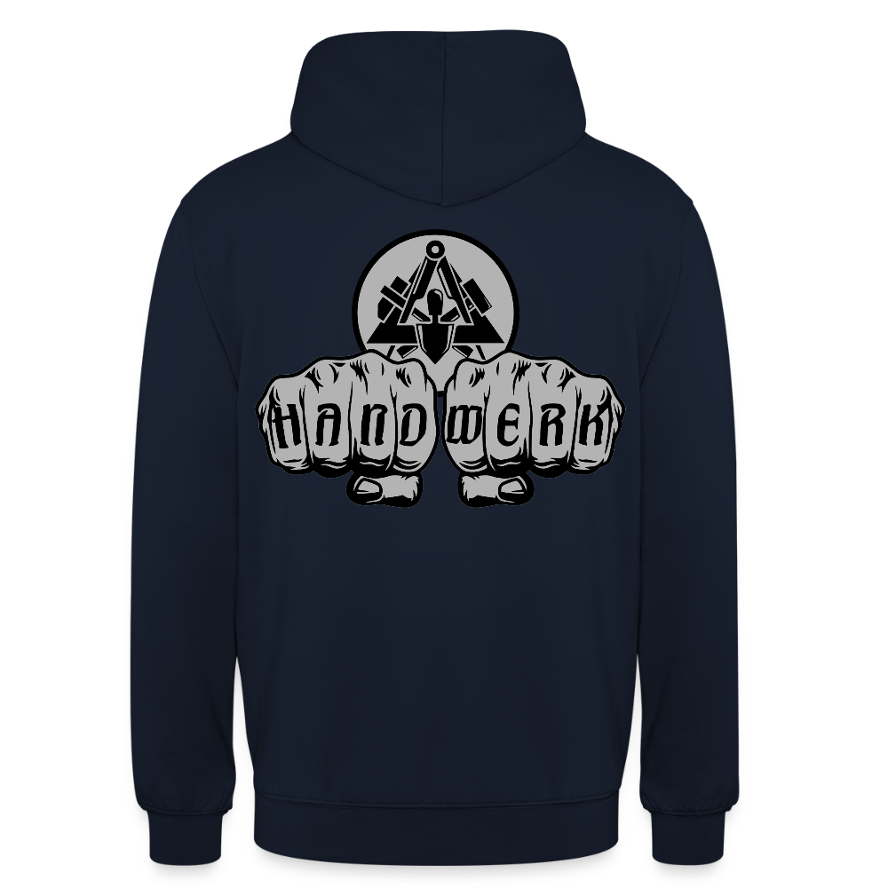 Unisex Hoodie "Maurer" beidseitig bedruckt Unisex Hoodie {{ color }}