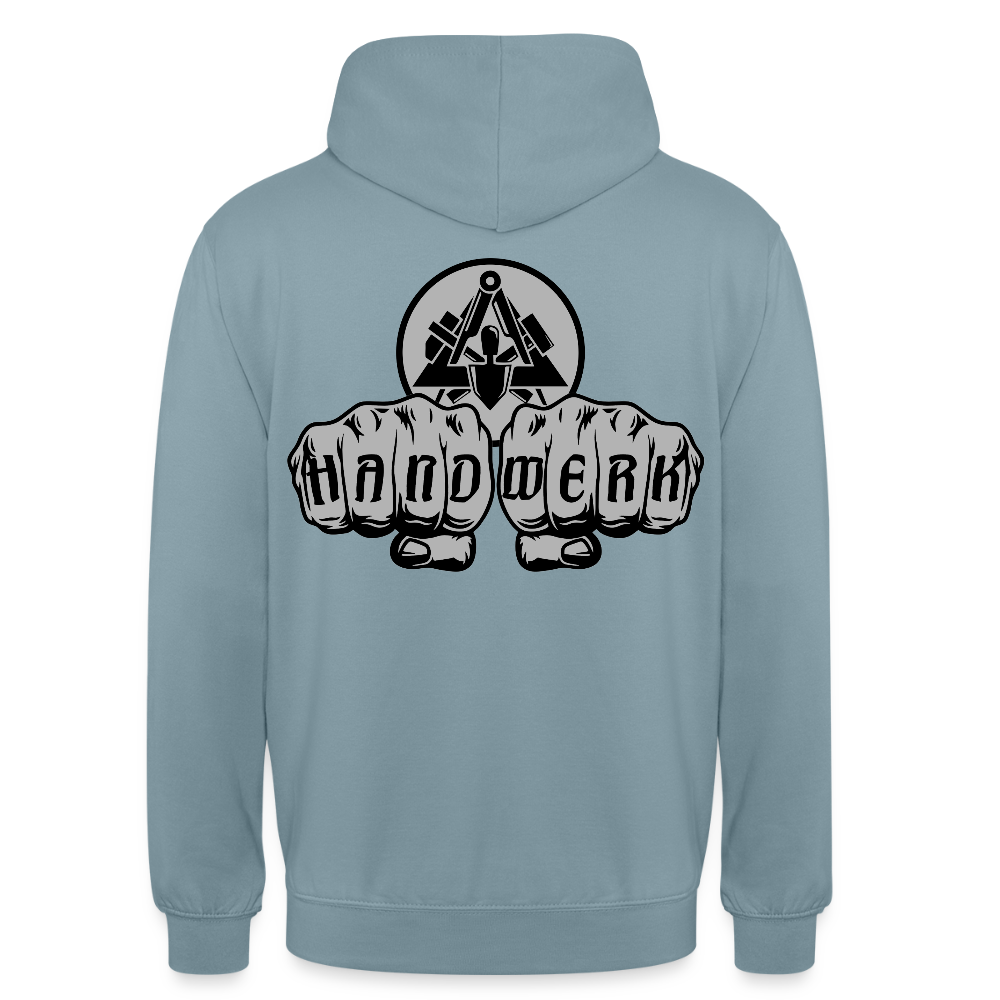 Unisex Hoodie "Maurer" beidseitig bedruckt Unisex Hoodie {{ color }}