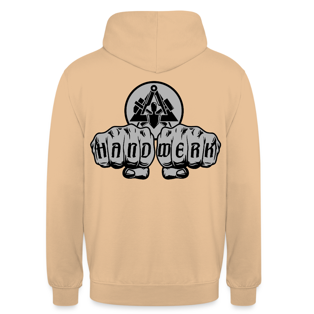 Unisex Hoodie "Maurer" beidseitig bedruckt Unisex Hoodie {{ color }}