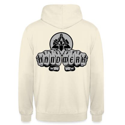 Unisex Hoodie "Maurer" beidseitig bedruckt Unisex Hoodie {{ color }}