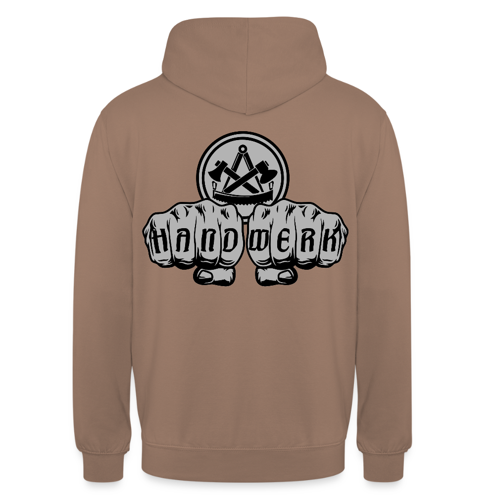 Unisex Hoodie "Zimmermann" beidseitig bedruckt Unisex Hoodie {{ color }}