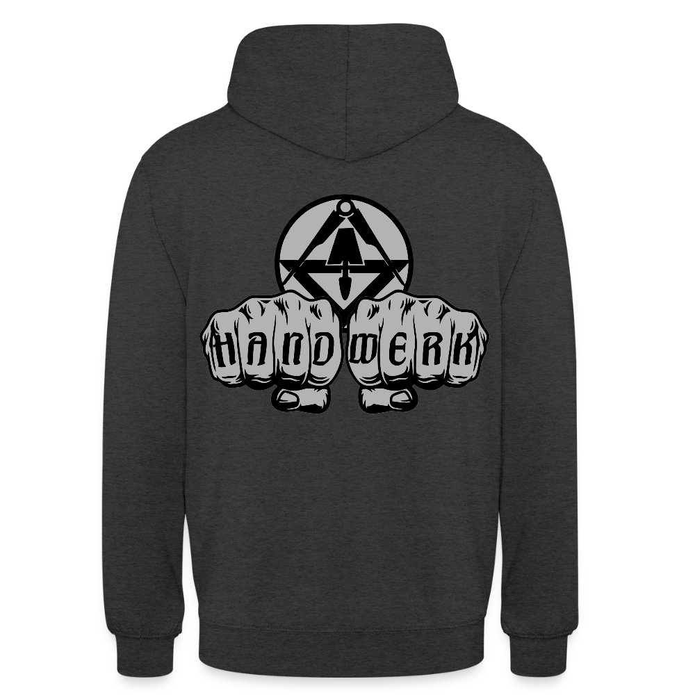 Unisex Hoodie "Stuckateur" beidseitig bedruckt Unisex Hoodie {{ color }}