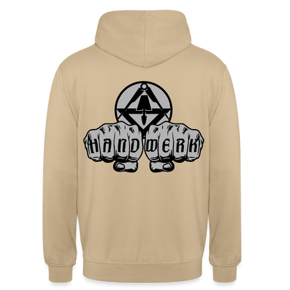 Unisex Hoodie "Stuckateur" beidseitig bedruckt Unisex Hoodie {{ color }}