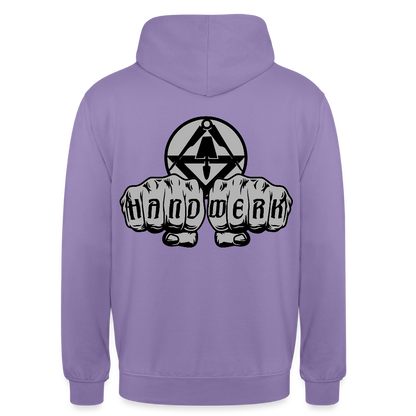 Unisex Hoodie "Stuckateur" beidseitig bedruckt Unisex Hoodie {{ color }}