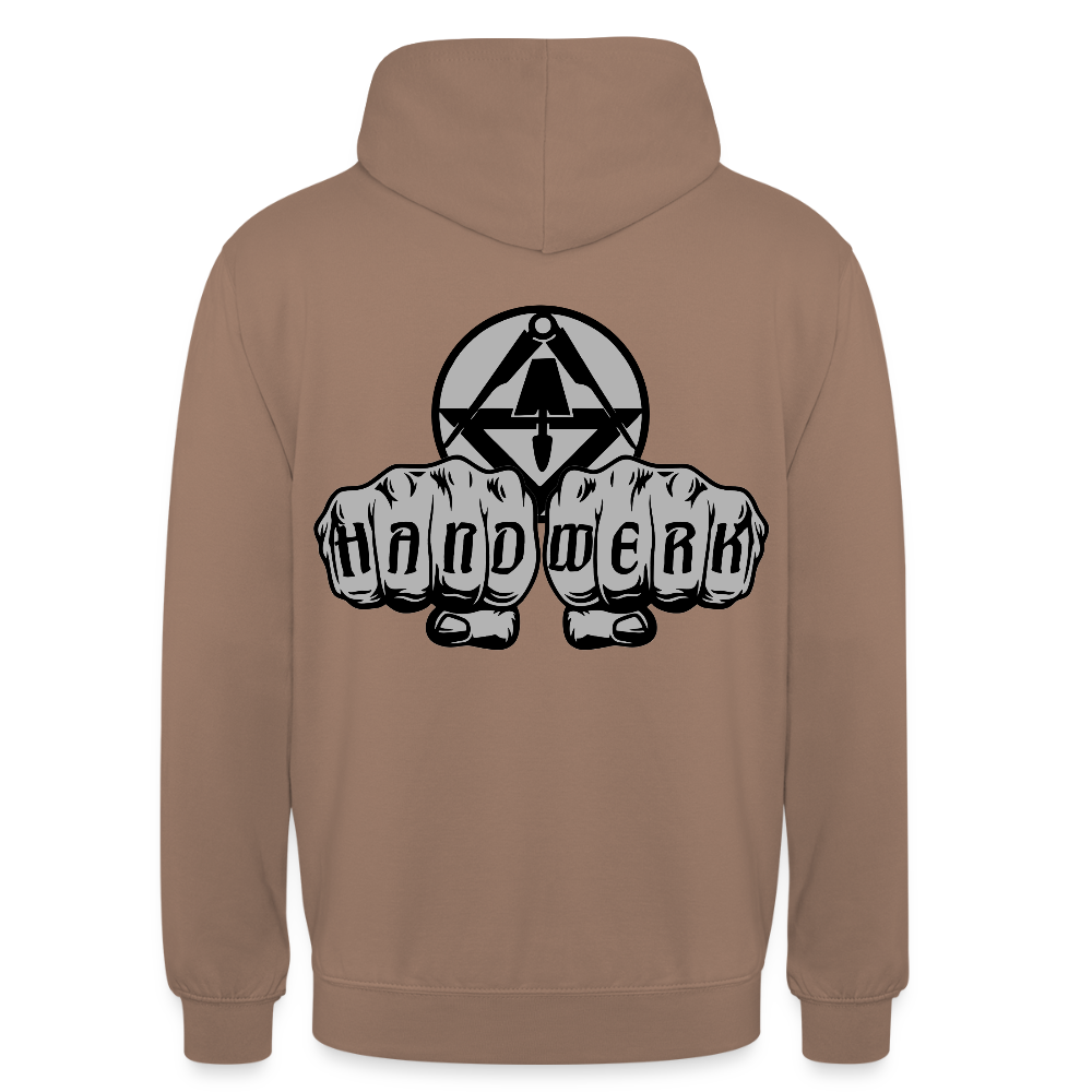 Unisex Hoodie "Stuckateur" beidseitig bedruckt Unisex Hoodie {{ color }}