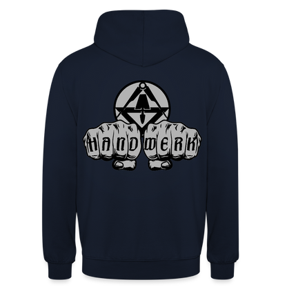 Unisex Hoodie "Stuckateur" beidseitig bedruckt Unisex Hoodie {{ color }}